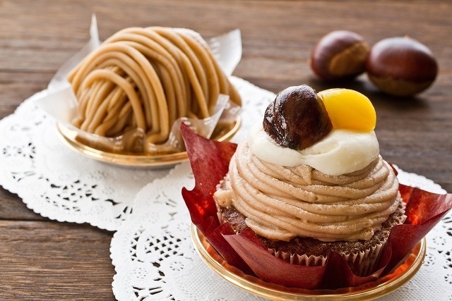 美味しそうなモンブラン