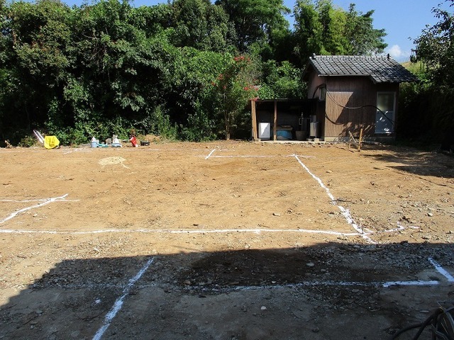 床掘り
