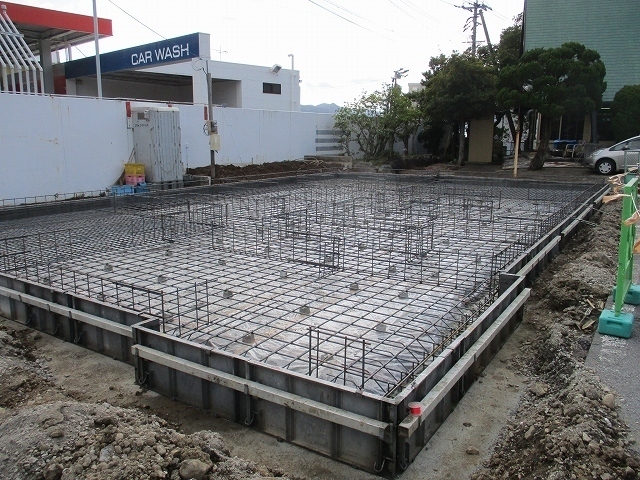 基礎配筋状況