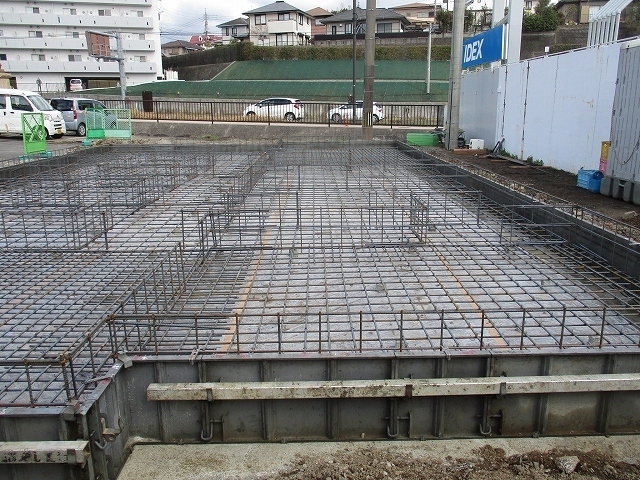 基礎配筋状況
