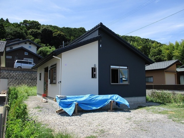 足場解体完了