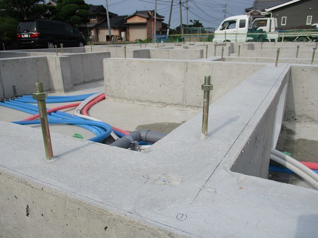 土台墨出し