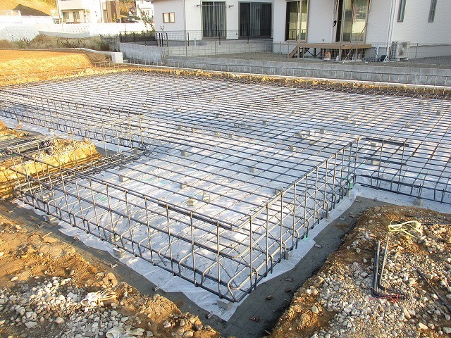 基礎配筋工事