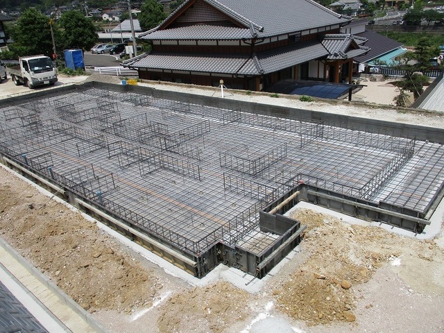 基礎配筋組立
