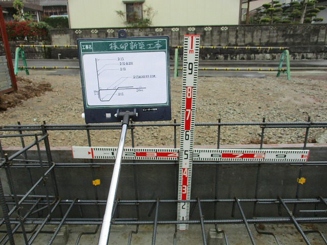 基礎配筋完了