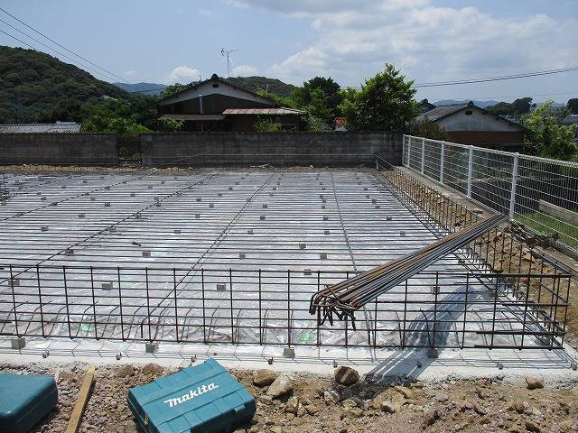 基礎配筋組立