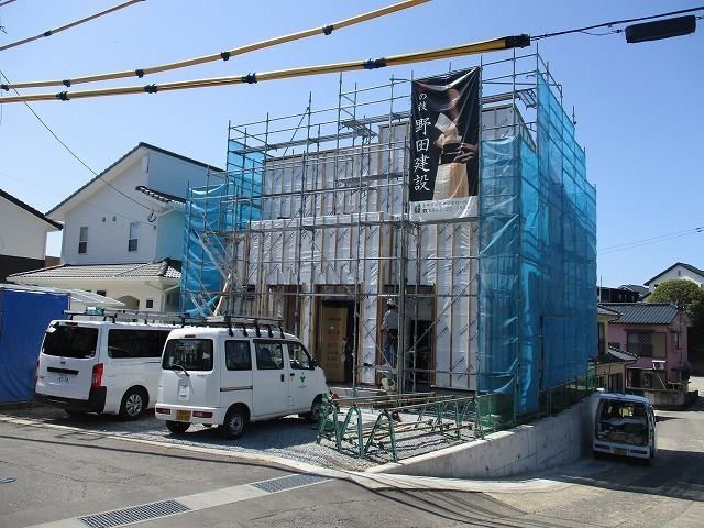 外部胴縁取付